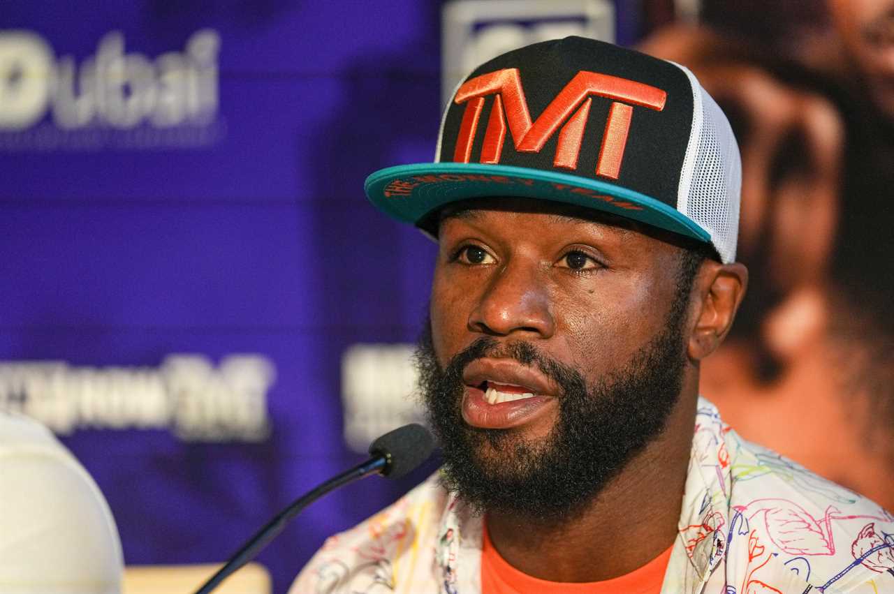 Adam Saleh, Patrice Evra's opponent in boxing, looks forward to Floyd Mayweather's fight in Dubai. He says that he could cause him problems.