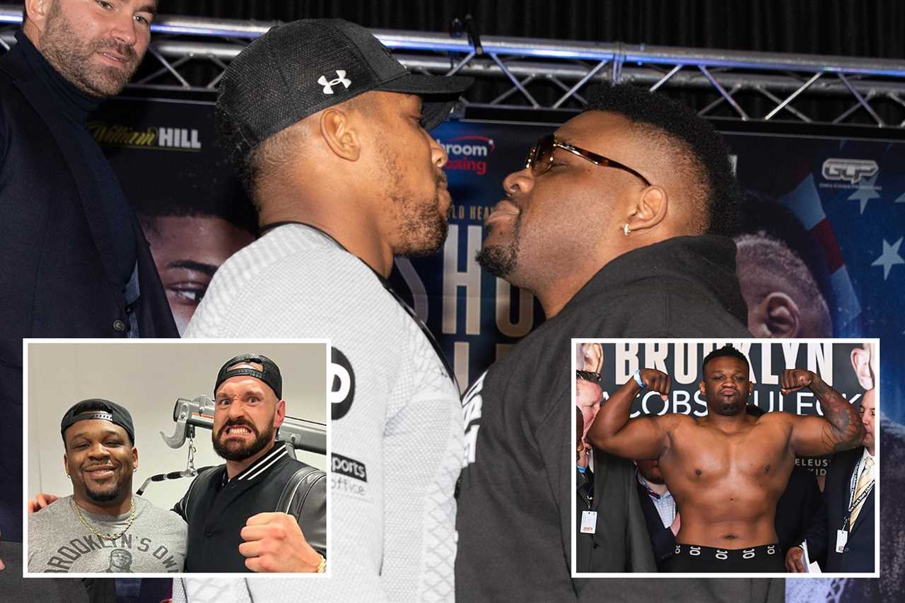 Anthony Joshua, a cheeky trainee, gives his friend a huge fright before Oleksandr Usyk's rematch.