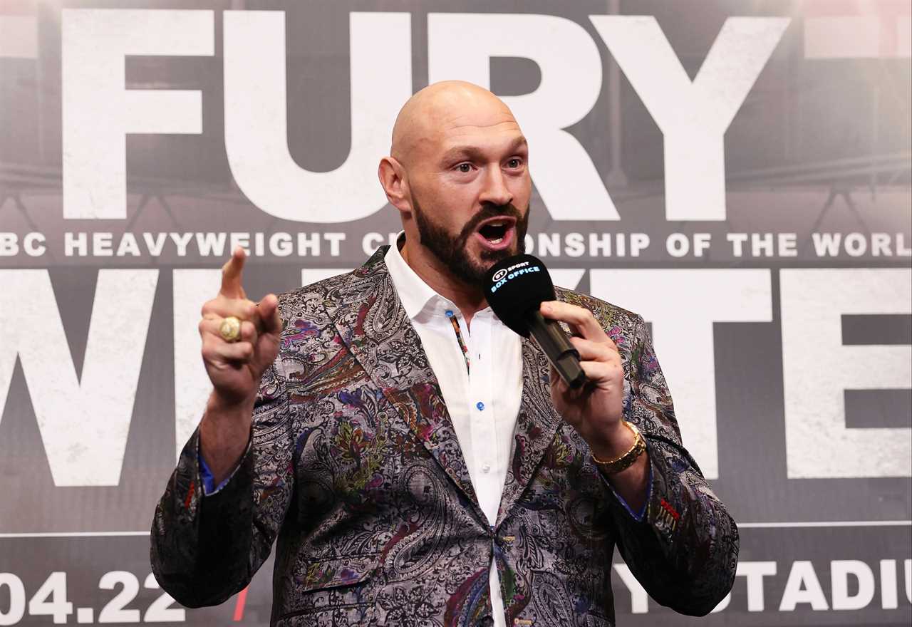 Tyson Fury says Dillian Whyte deserves his shot in the world heavyweight rankings.