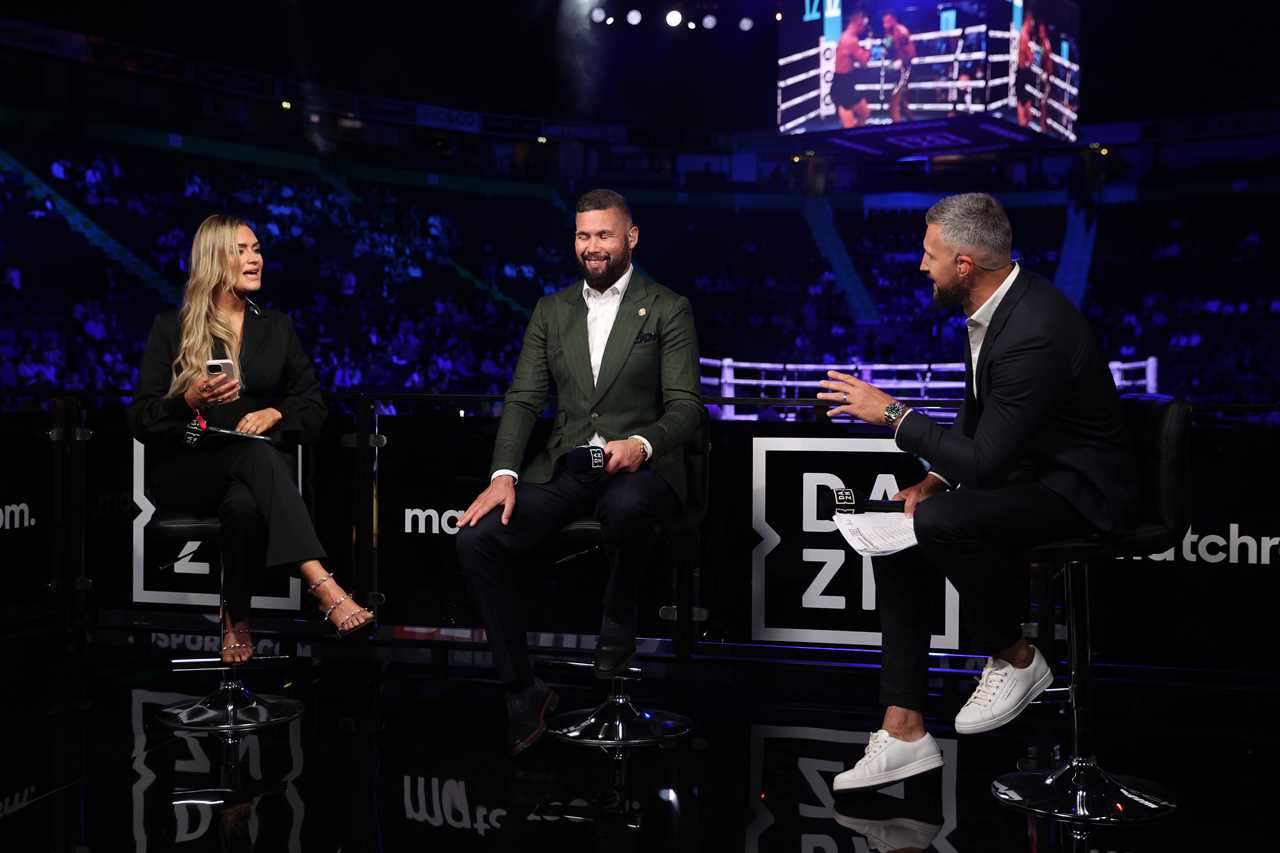 Carl Froch labels Campbell Hatton’s fight 'erotic,' Laura Woods tries desperately not to laugh at live TV.