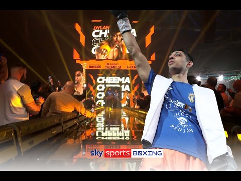 PUNJABI RAZZMATAZZ Dylan Cheema's SPECTACULAR Boxxer series ring walk