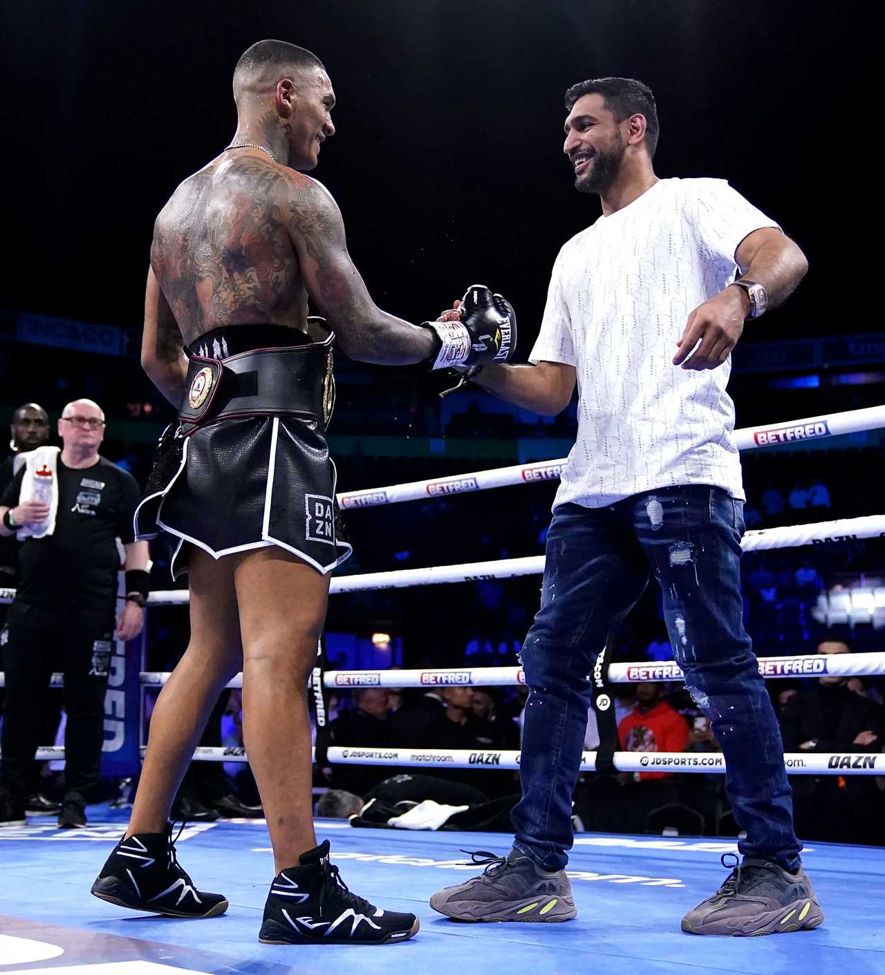 Conor Benn stops Chris van Heerden in the second round with a brilliant KO to set up summer blockbuster