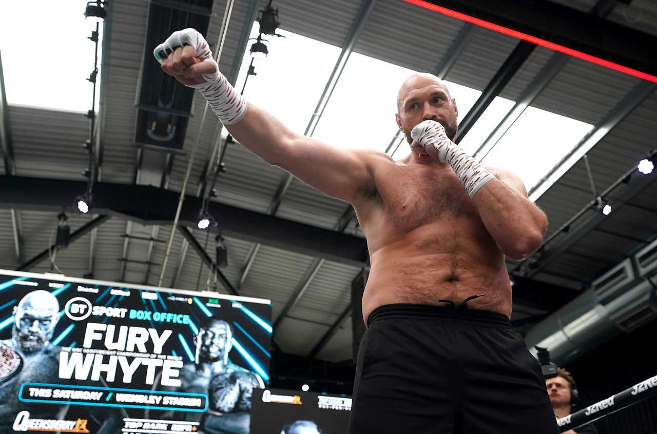 Hearn explains how AJ's Usyk loss can be used to show Dillian Whyte how Fury can stun him as he predicts the result