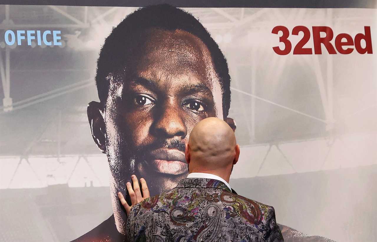 After a delayed flight on a private jet to the UK, Dillian Whyte and Tyson Fury have postponed their face-off