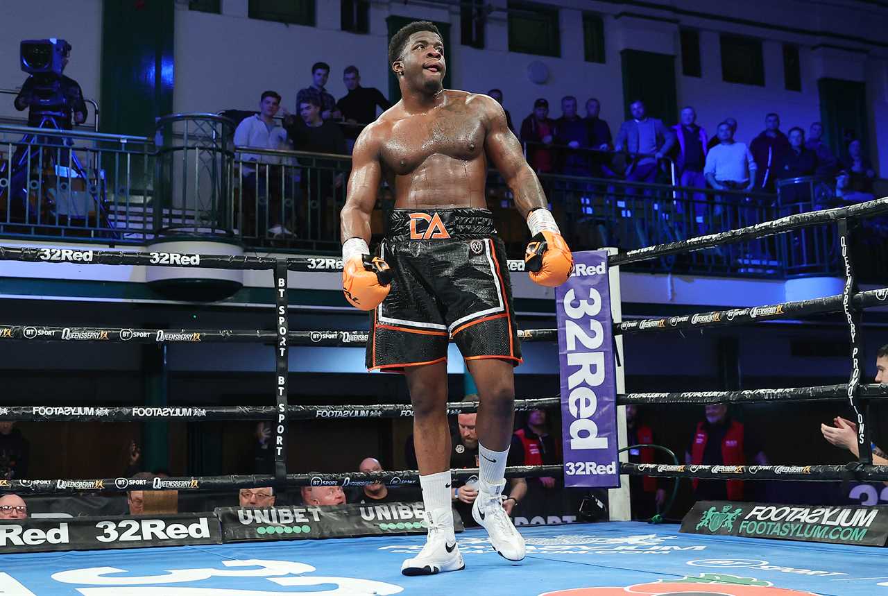Meet David Adeleye, Tyson Fury’s unbeaten sparring partner. He will continue his rapid rise on the Dillian Whyte subcard