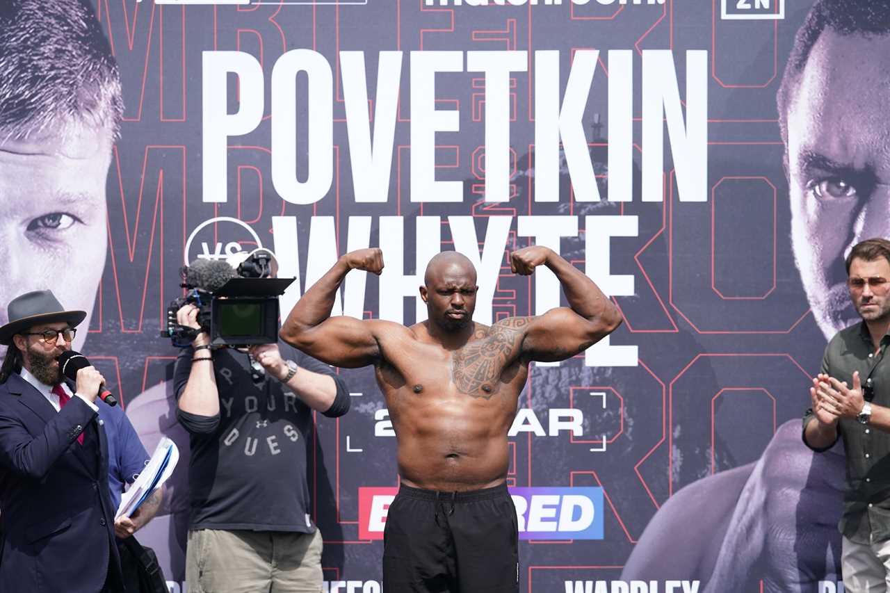 Dillian Whyte's Algarve secret camp for Tyson Fury fighting with nutrition, sparring and media silence.