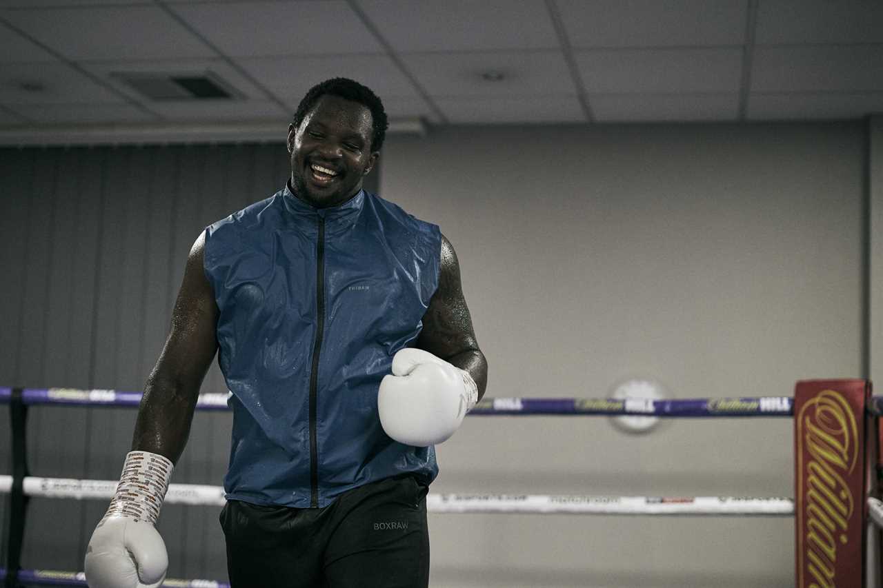 Dillian Whyte's Algarve secret camp for Tyson Fury fighting with nutrition, sparring and media silence.