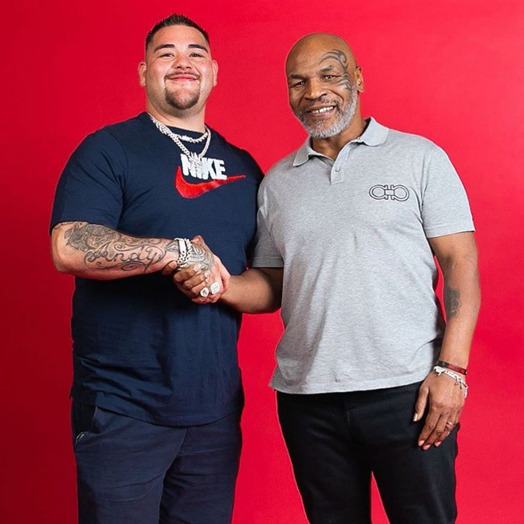 Andy Ruiz Jr.'s funny response to Mike Tyson about his wife reveals that he slept with the people who sent him nudes