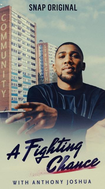 Anthony Joshua will star in behind-the scenes Snapchat doc, where heavyweight star returns to Watford roots