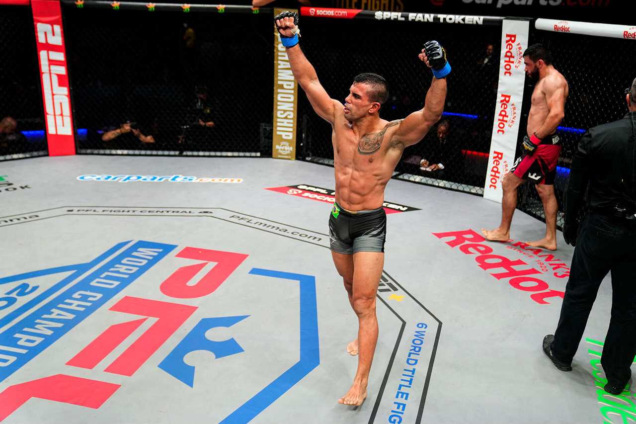 The ten PFL lightweights will be fighting it out in round 1 of the winner-take-all $1m season, from an ex-UFC champ and pro boxer