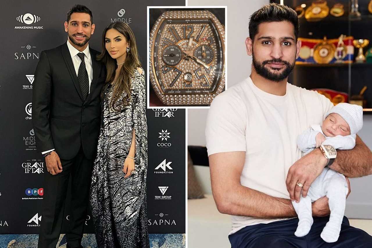 Amir Khan is shot in the face with a gun during the theft of his PS71,000 watch