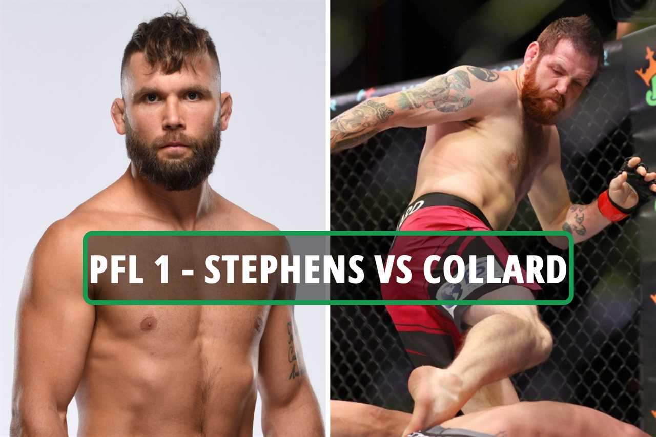 British MMA star 'Smooth Simeon Powell scores a sickening knee KO, leaving his opponent cold in a PFL fight