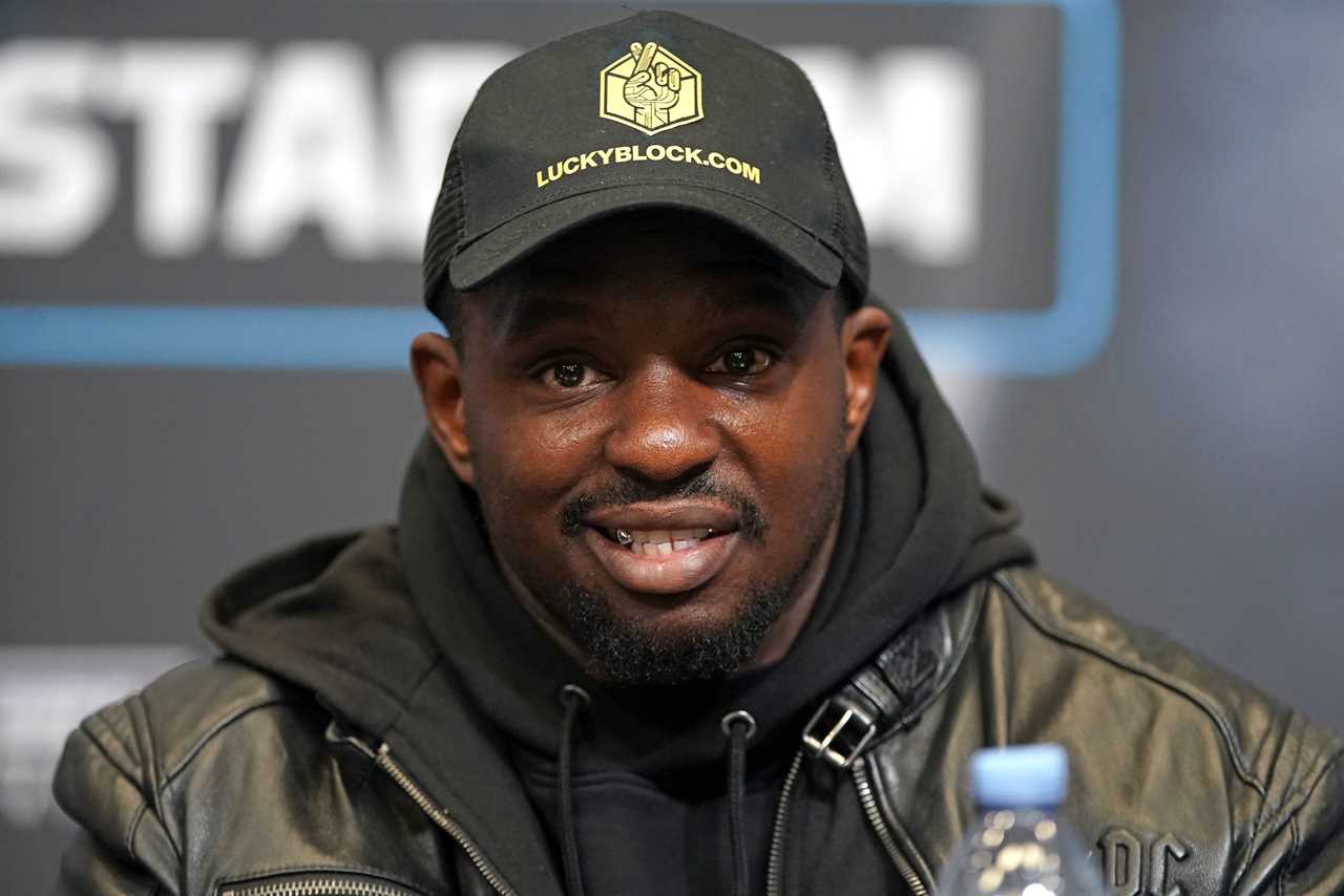 Tyson Fury defends his dad John during a clash with Dillian Whyte’s team in the face-off before fight