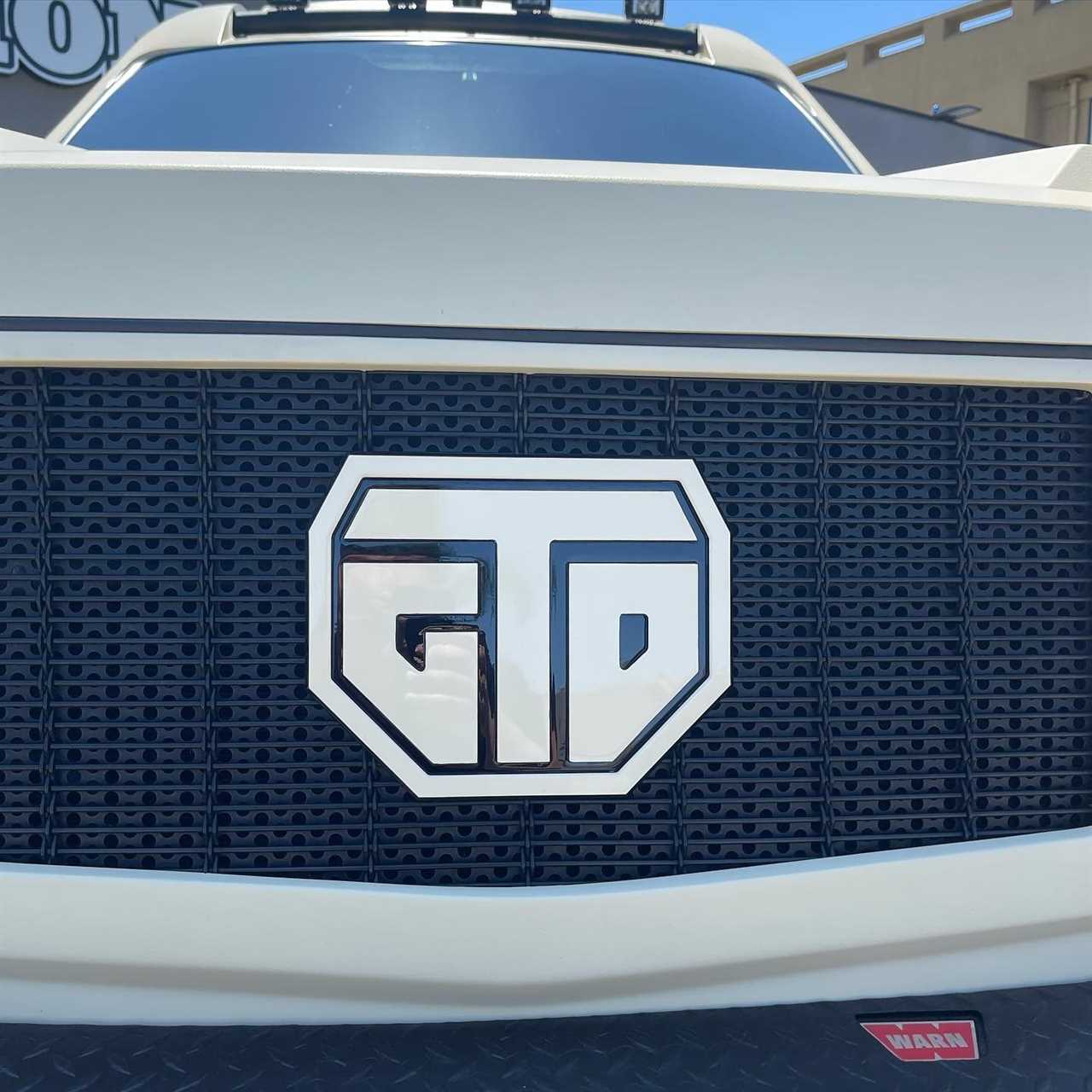 Gervonta Davis has a luxury TANK equipped with desert camouflage and Apple TV system. It is also customized with boxer's branding GTD.