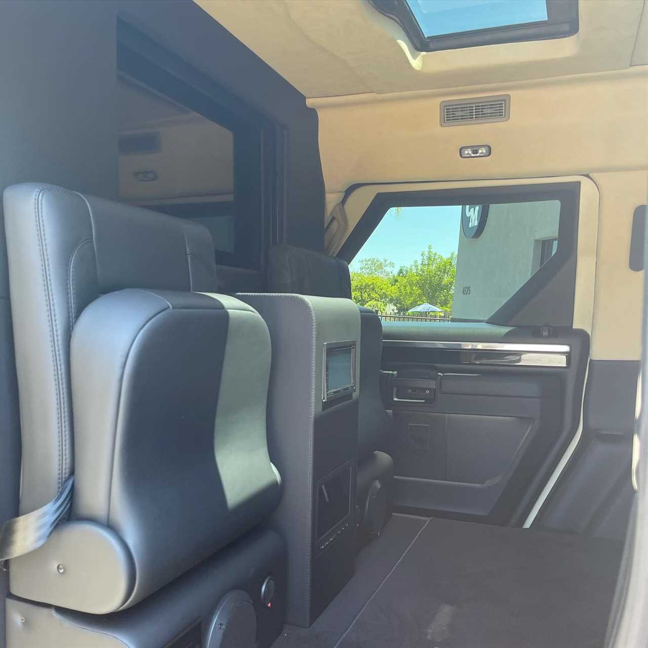 Gervonta Davis has a luxury TANK equipped with desert camouflage and Apple TV system. It is also customized with boxer's branding GTD.