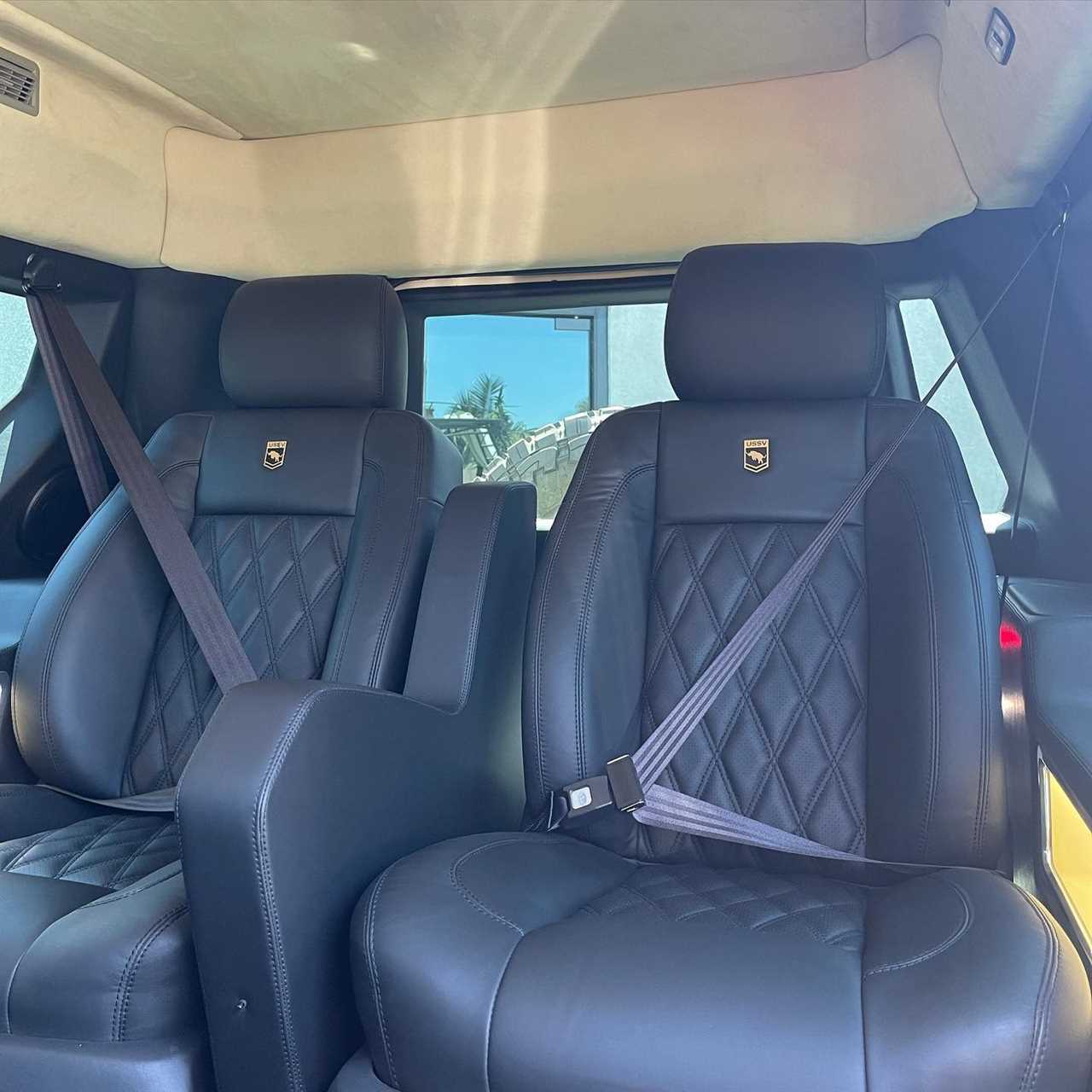 Gervonta Davis has a luxury TANK equipped with desert camouflage and Apple TV system. It is also customized with boxer's branding GTD.