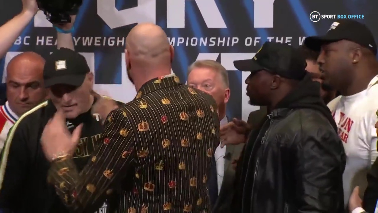 John Fury nearly fought Tyson's Dillian Howte as a member of a rival team.