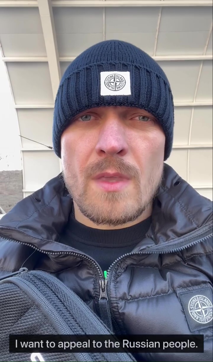 After enlisting in the Ukrainian army against Russian invasion, Oleksandr Usyk was stripped of his Crimean honors