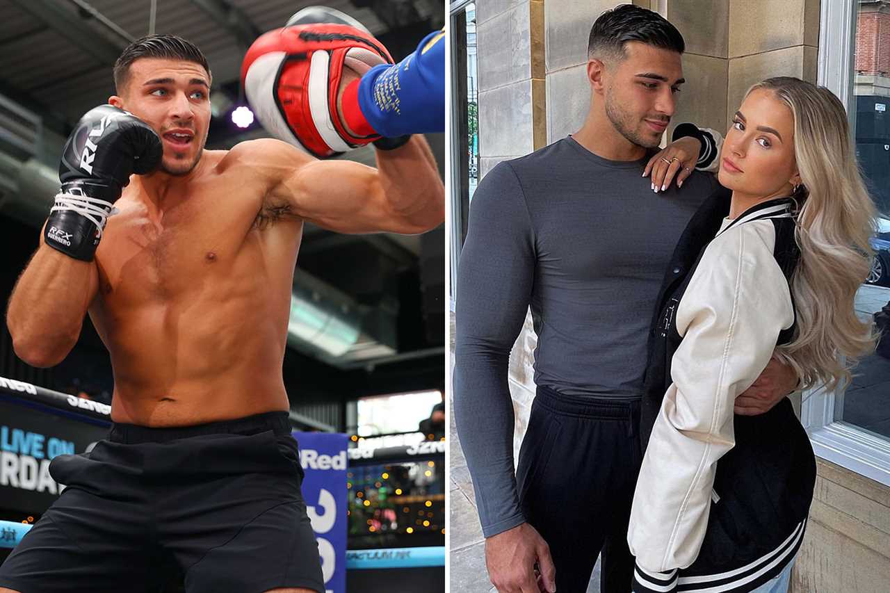 Tommy Fury's training camp in Tommy Fury for Tyson v DillianWhyte undercard. He vows to give a'masterclass.