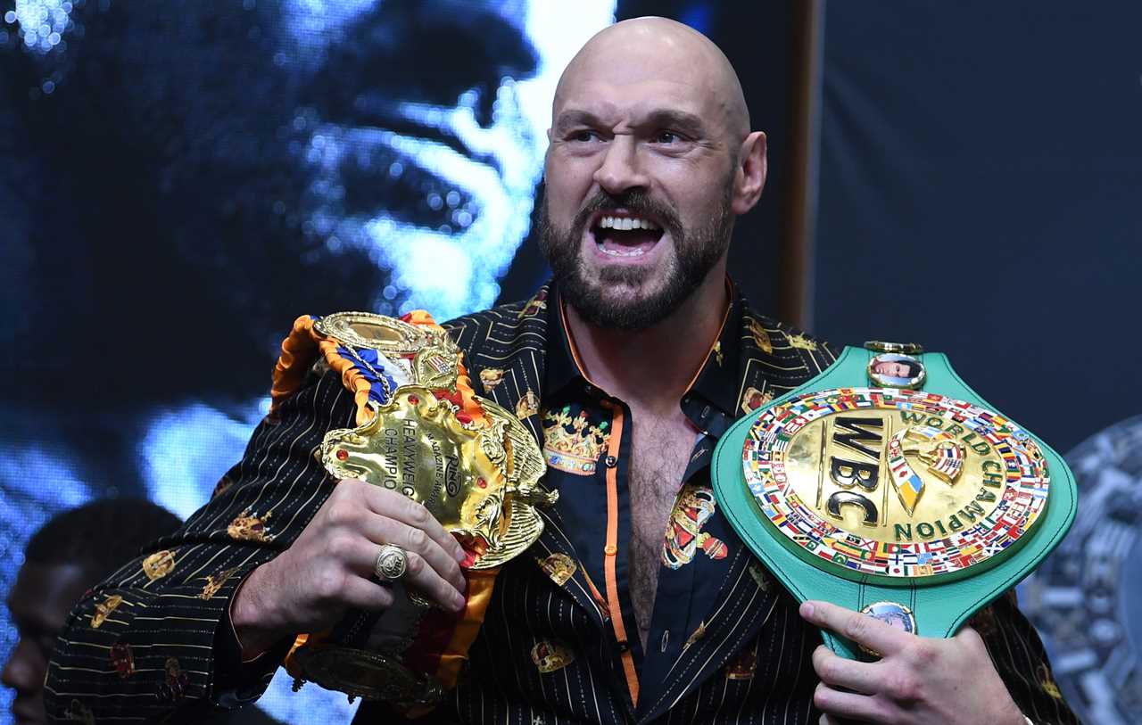 Tyson Fury vs Dillian Youte: UK start, live stream, TV channel and undercard for HUGE WBC Heavyweight Title bout
