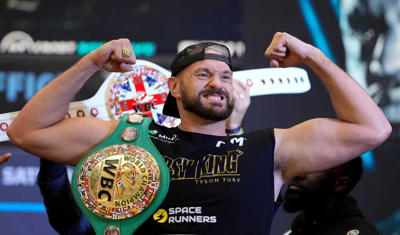 I'm not intouchable - Tyson Fury claims that he was 'lucky 32 fights in succession' before Dillian Whyte clashed