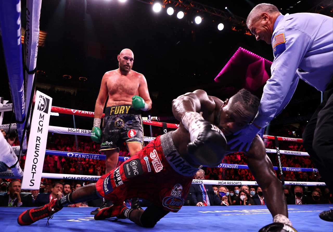 Tyson Fury is now the most popular British boxer, with 94,000 people at Wembley to support Dillian Whyte's fight.