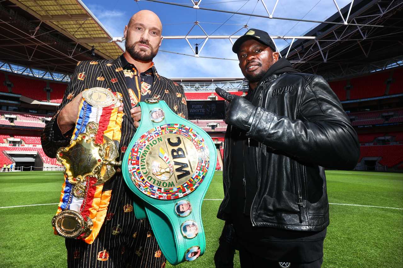How Tyson Fury feels when he is in the ring with you and how Dillian Whyte has to fight for upset