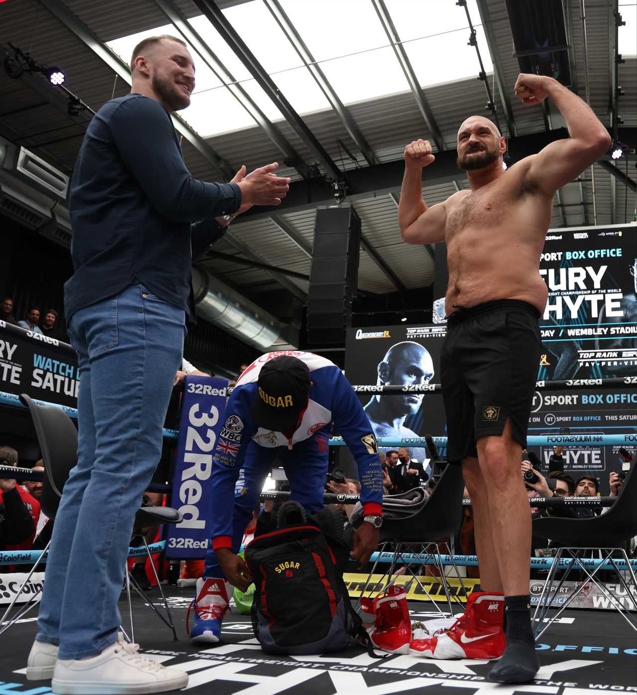 How Tyson Fury feels when he is in the ring with you and how Dillian Whyte has to fight for upset