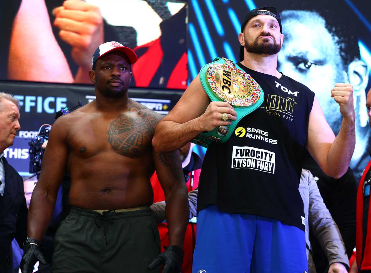 Tyson Fury vs Dillian Youte begin time TONIGHT -- ring walk time heavyweight clash