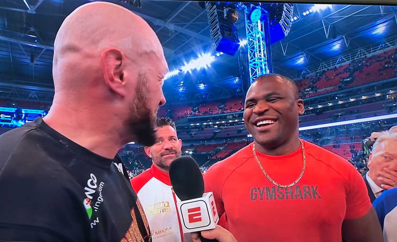 Tyson Fury, who has retired from boxing, confirms that he will be fighting UFC star Francis Ngannou in an 'unseen' fight.