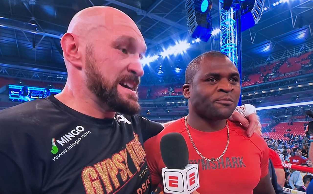 ESPN had to apologize for the X-rated Tyson Fury interview and Francis Ngannou interview, which was prompted by expletives and penis jokes.