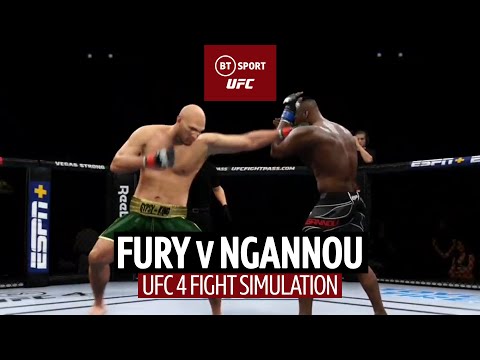 Tyson Fury vs Francis Ngannou UFC 4 Simulation