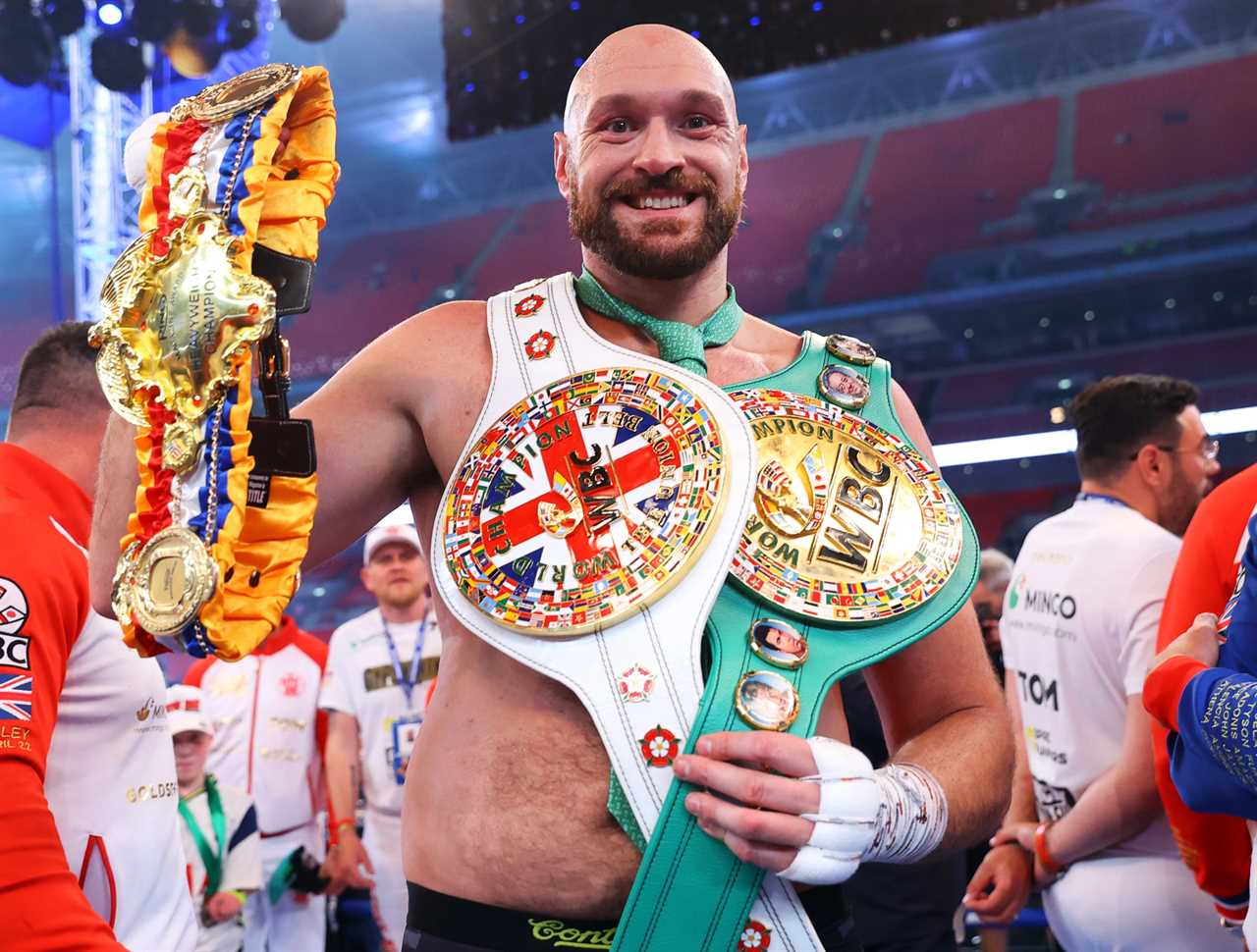 Tyson Fury, the ultimate showman claims he's ready for 'leave a crowd wanting more '...' but no one believes him