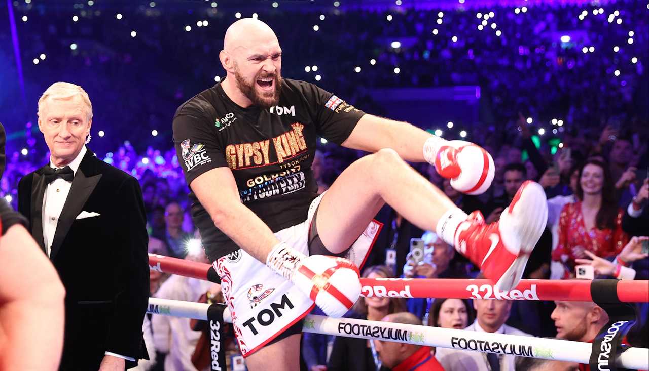 Paris Fury, the 'Proudest Wife on Planet', shares incredible footage of Fury vs Whyte's ring-walk and shouts Come on Tyson!