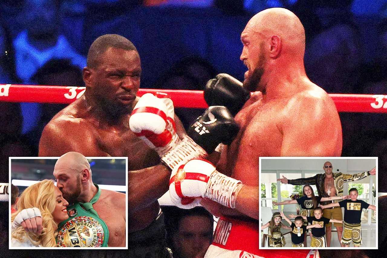 Paris Fury, the 'Proudest Wife on Planet', shares incredible footage of Fury vs Whyte's ring-walk and shouts Come on Tyson!