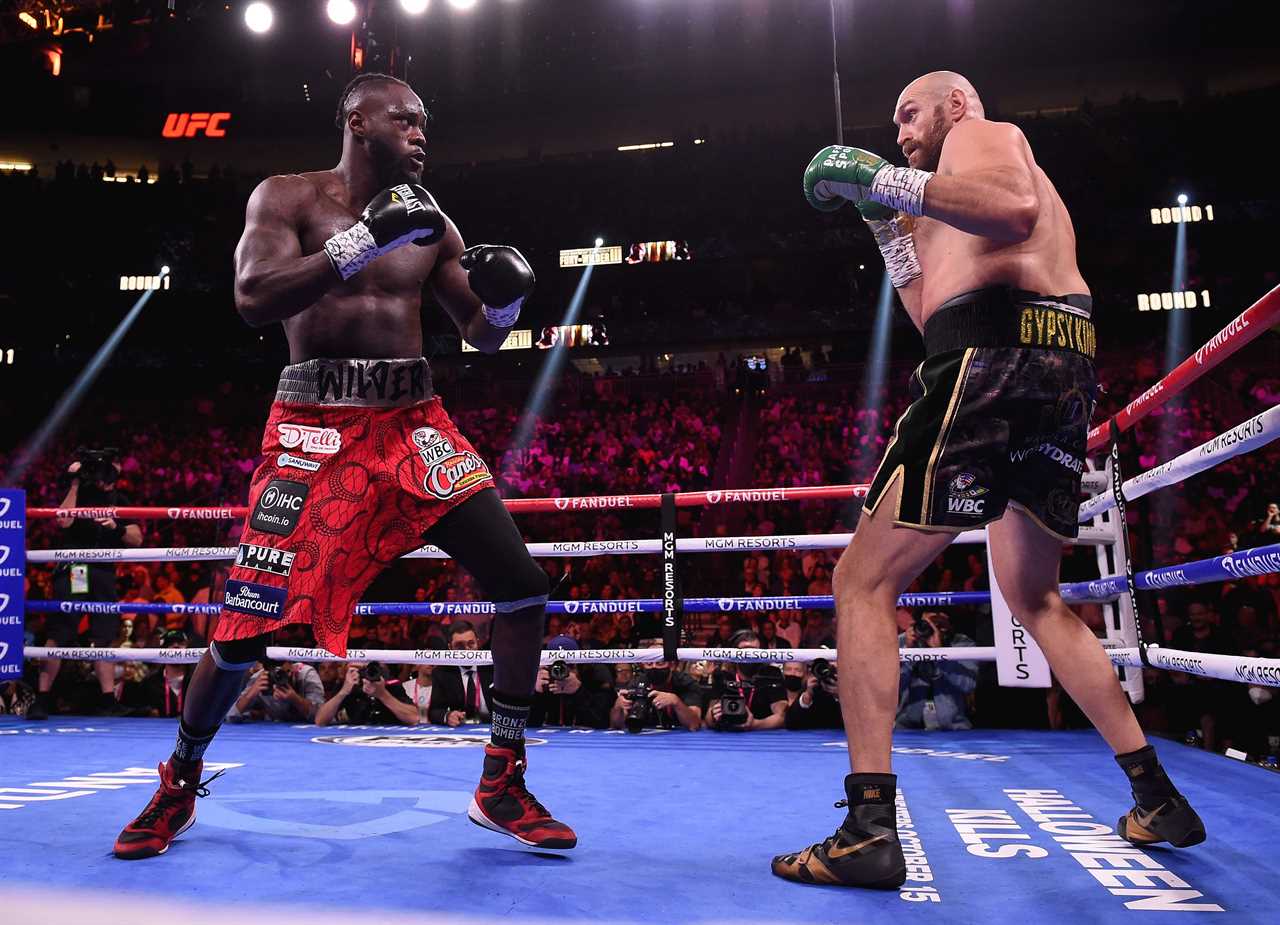 Deontay Wilder is expected to return to the ring this year, and could replace Tyson Fury if Brit dies.