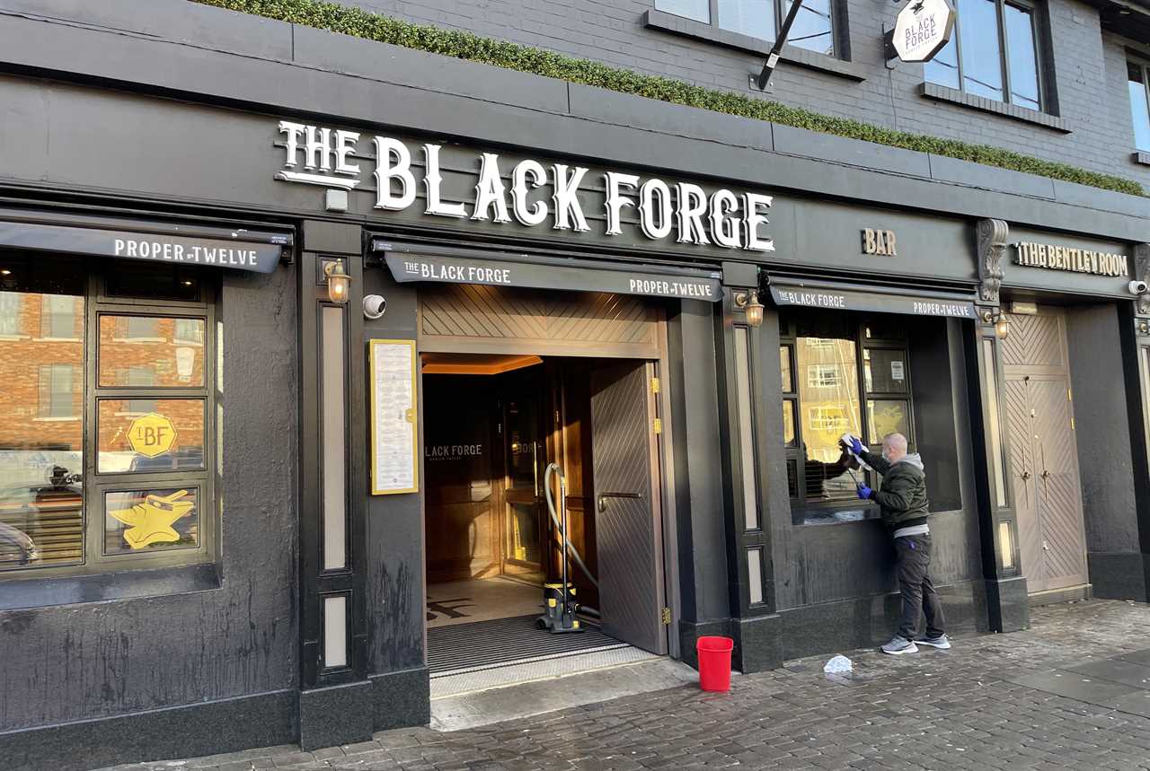 The Black Forge was petrol bombed earlier this year