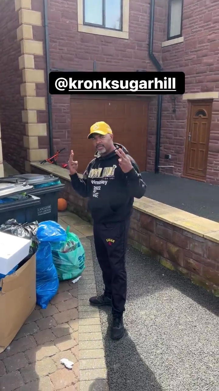 Tyson Fury is 'back to real' as he rides the BINS in Morecambe with SugarHill Steward