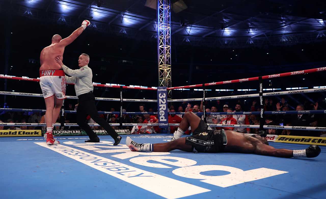 Frank Warren dismissed the Tyson Fury vs Dillian Youte rematch after allegations of an illegal shove at Wembley showdown