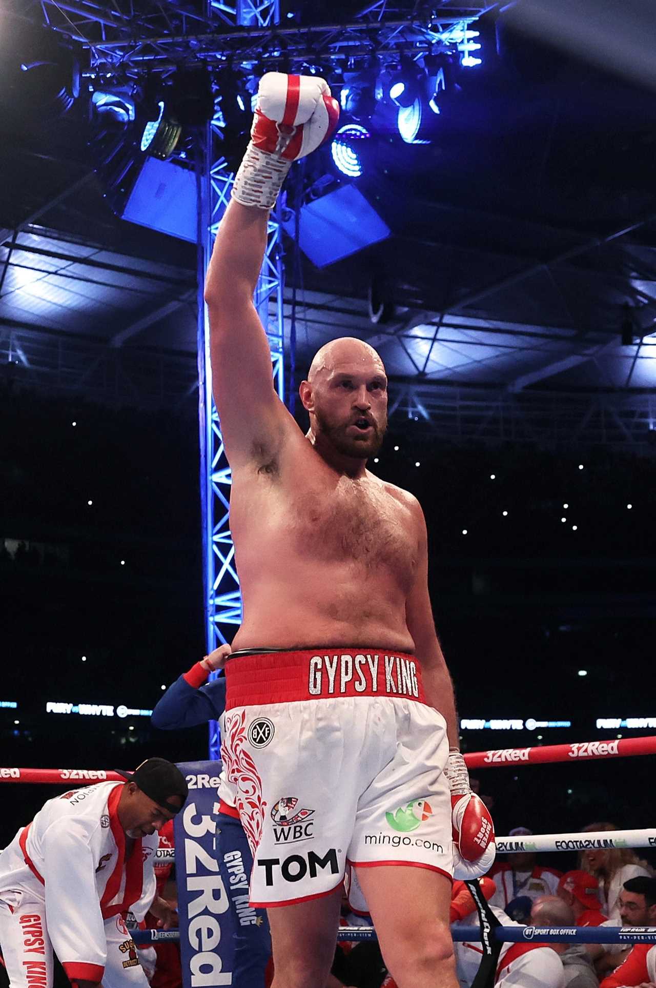 Tyson Fury backed brothers Jake and Logan Paul to defeat them at the SAME TIMES in a 'Russian' style MMA bout