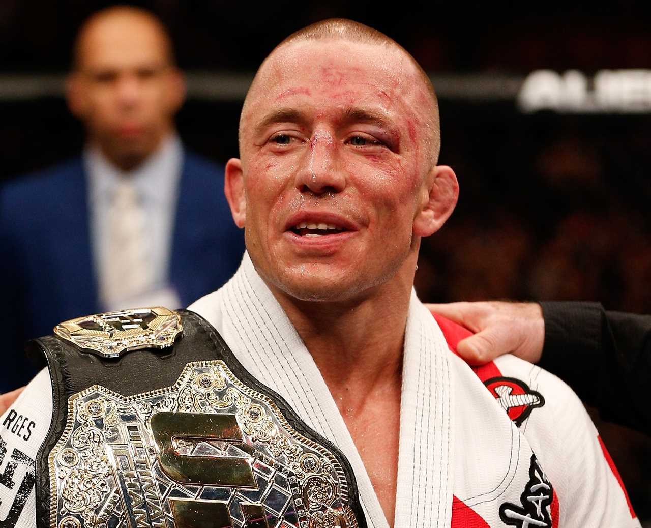 Georges St-Pierre is ready to take on Khabib Nurmagomedov in a grappling match between UFC legends