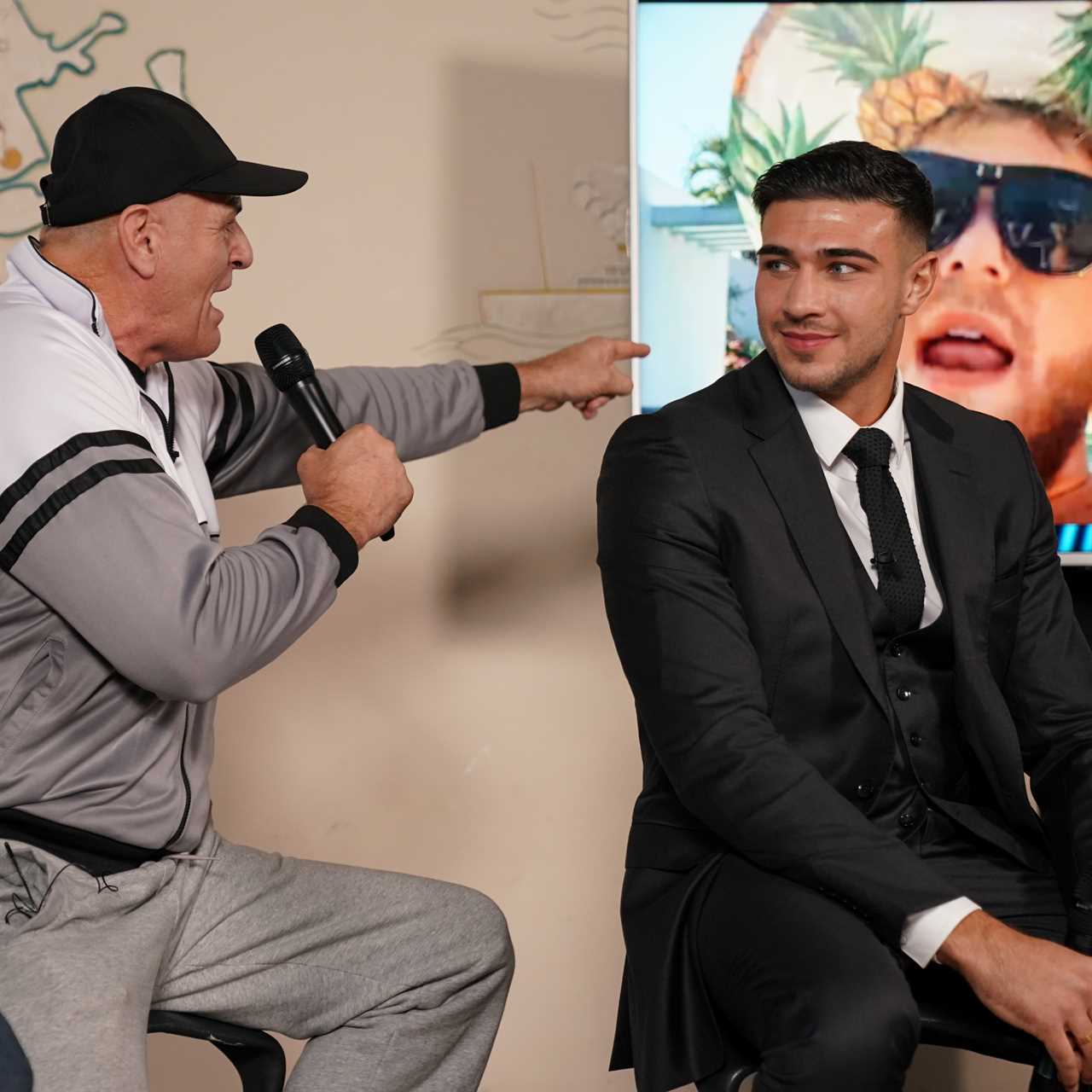Jake Paul brutally trolling John Fury's ***' fighter'with clips of him being knocked out and claims Tommy's father had a 'glass jaw'