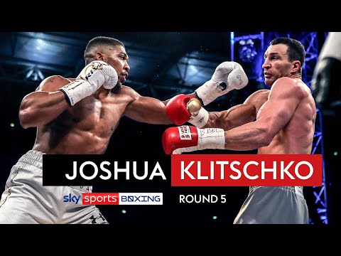 The Best Round of Anthony Joshua vs Wladimirklitschko Five years ago Today