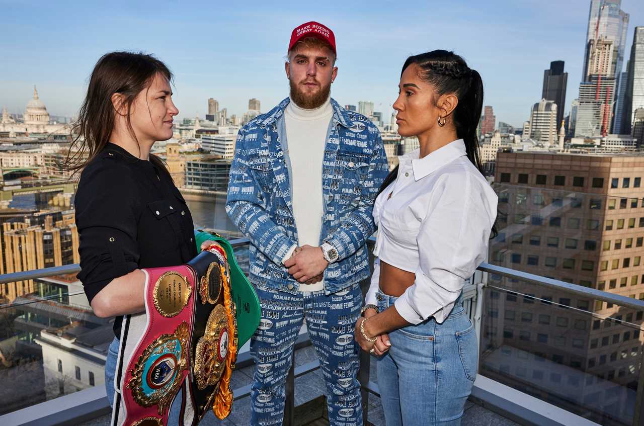 Amanda Serrano's small paydays left Jake Paul 'baffled' as he strives to become a seven-weight world champion and earn $10MILLION