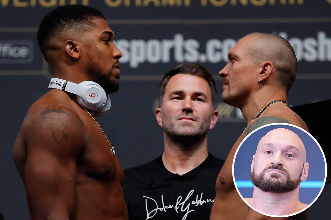 Eddie Hearn would like to see Anthony Joshua vs Oleksandr Uzyk 2 in London, but admits that revenue will be double' outside the UK