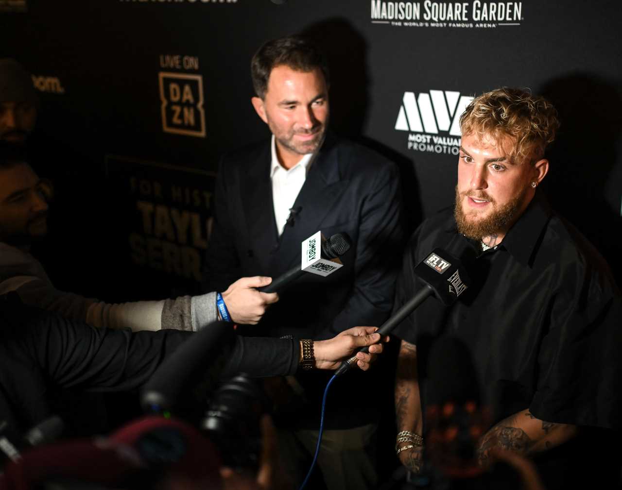 The moment Eddie Hearn tells Jake Paul that he will never win the world title and is still waiting to fight a'real fighter,' is brutal.
