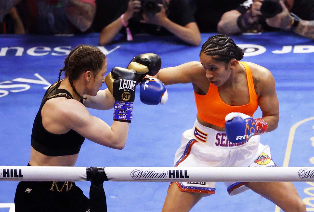 Amanda Serrano beat Katie Taylor via contested split-decision. Both fighters agreed to a rematch