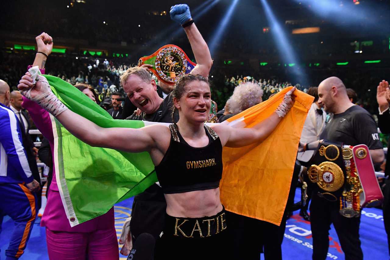 Amanda Serrano beat Katie Taylor via contested split-decision. Both fighters agreed to a rematch