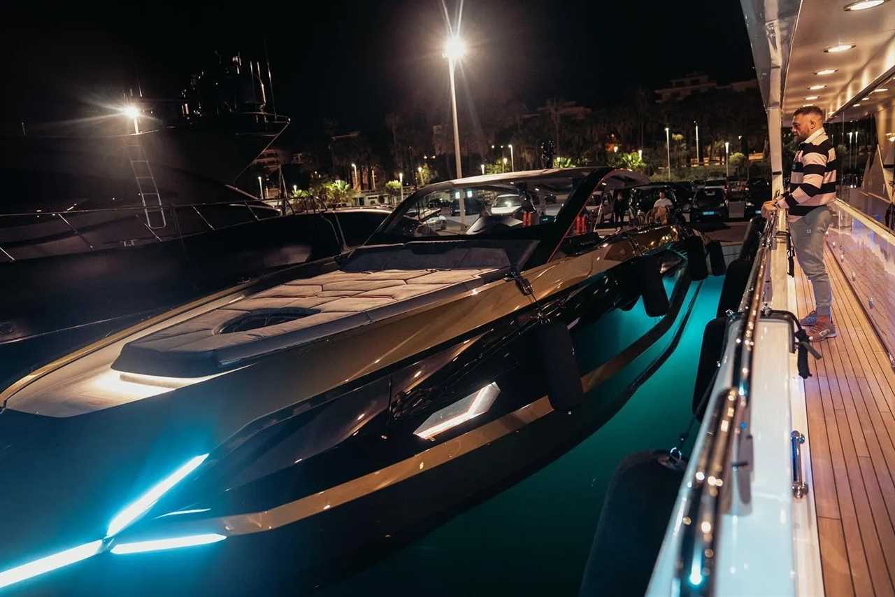 Conor McGregor's new PS2.4m Lamborghini superyacht has been delivered. It has subtle nods to Proper 12 whiskey