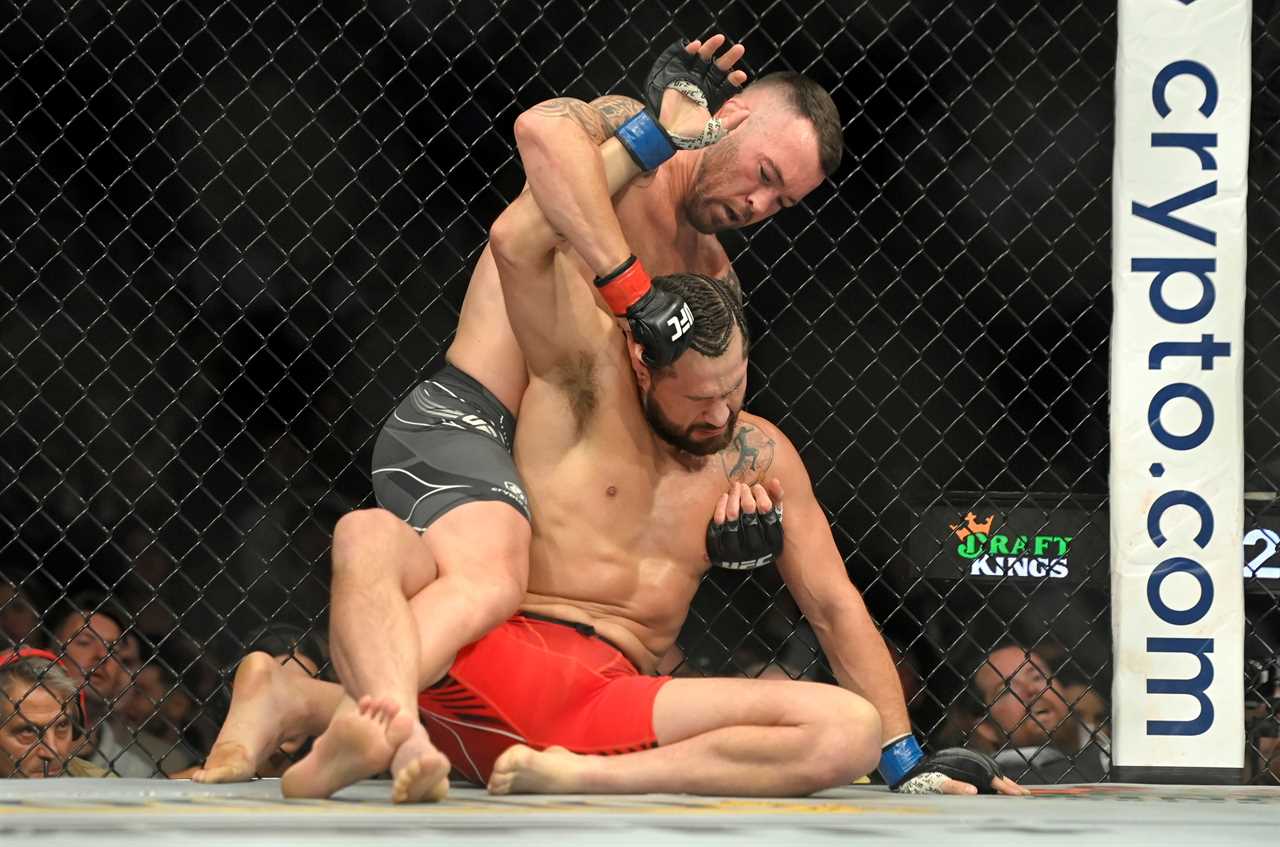 UFC star Colby Covington displays a chipped tooth after being attacked in the street by Jorge Masvidal.